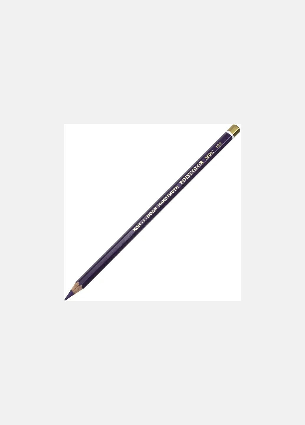 Цветной карандаш. № 3800/182 Polycolor художественн.dark violet 2/темн.-фиолетовый(12) Koh-I-Noor (322577066)