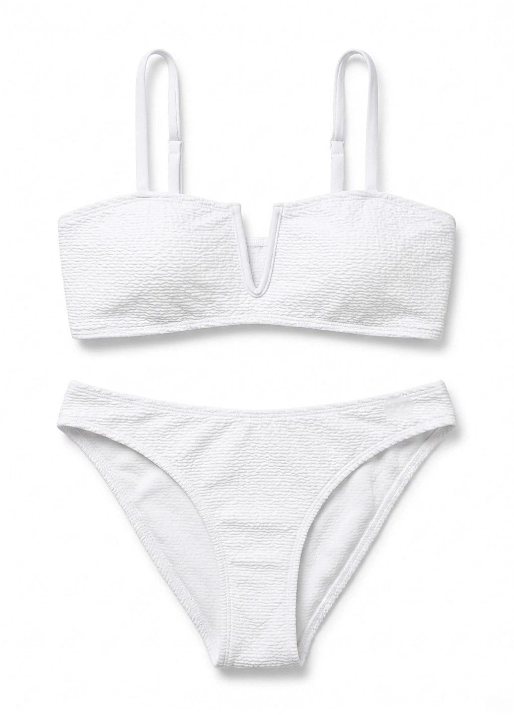 Белый летний раздельный купальник oye swimwear белый (9601) раздельный FS