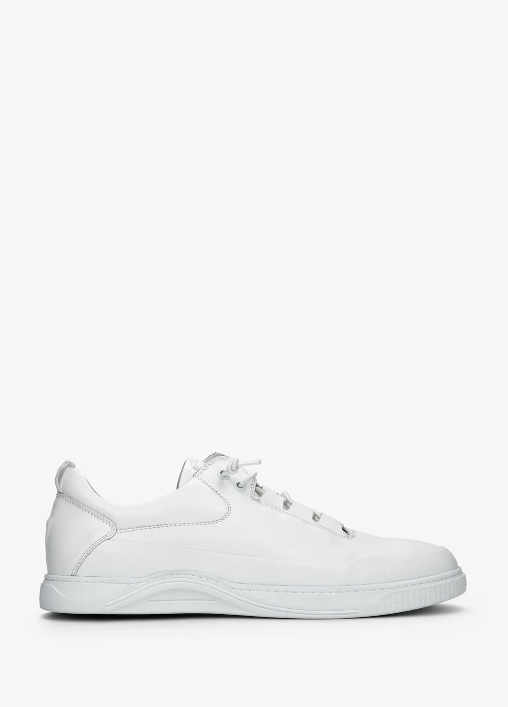 Білі кеди низькі, колір білий ES8