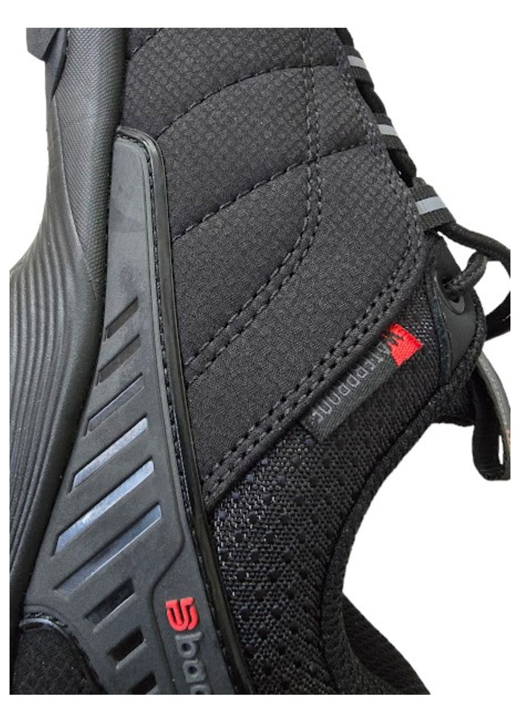 Чорні Осінні кросівки чоловічі, термозахист, вологозахищенні, вьетнам Baas Black Waterproof