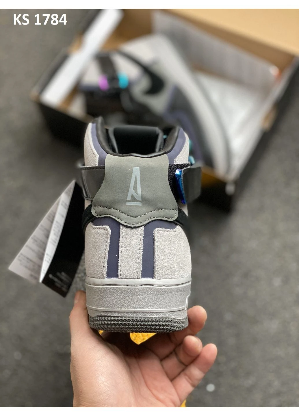 КРОСІВКИ ЖІНОЧІ NIKE AIR FORCE 1 HIGH X A MA MANIERE НАЙК АІР ФОРС 1 No Brand комбіновані демісезони (392003716)