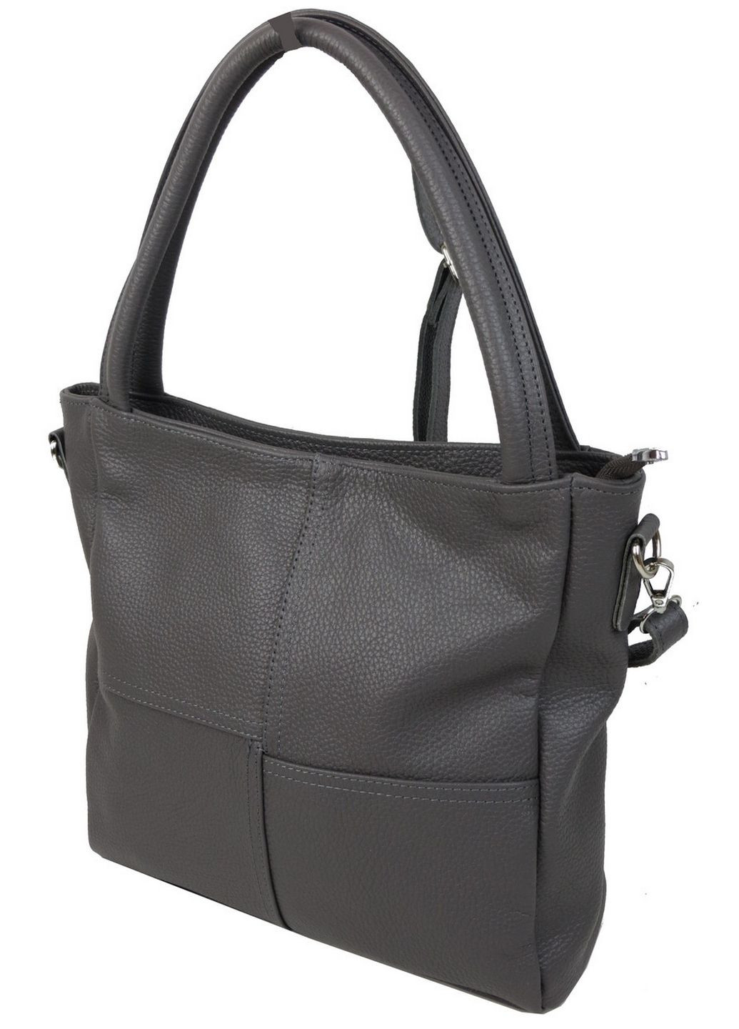 Женская кожаная сумка на двух ручках 29х28х10 см Borsacomoda (315873578)