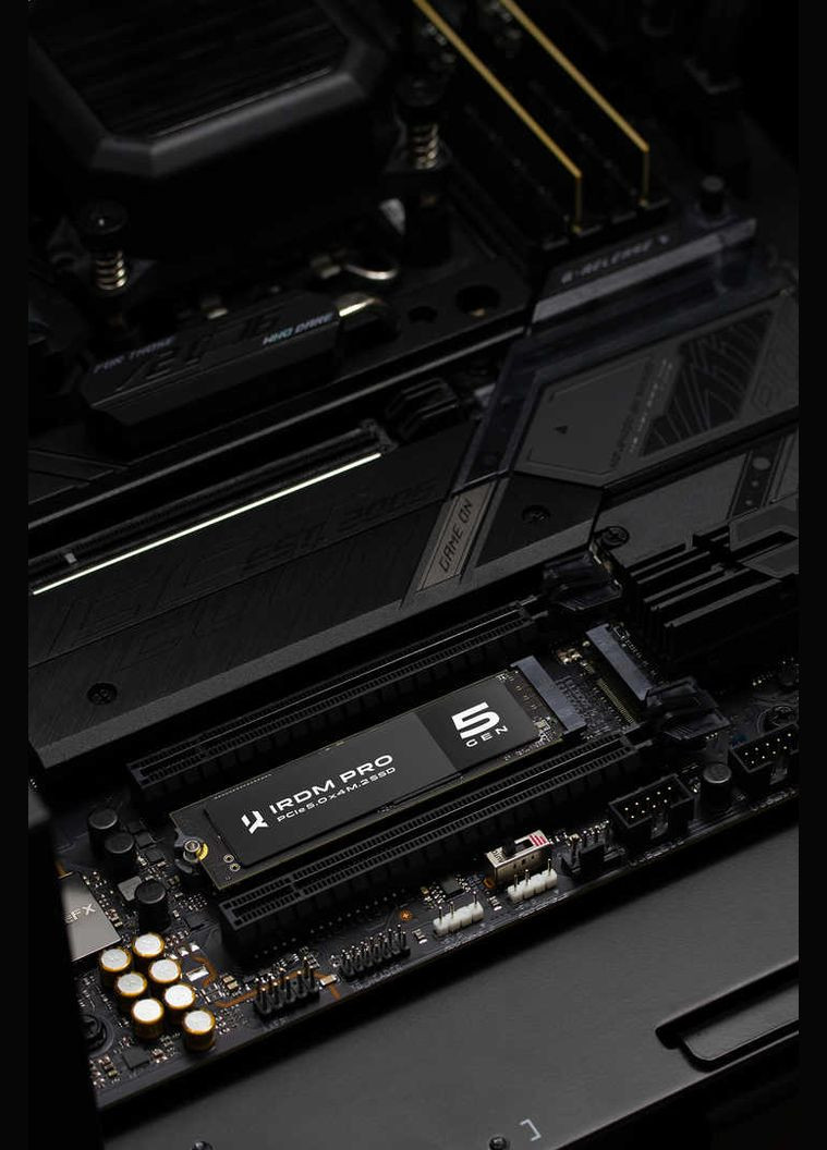 Накопитель SSD 4TB IRDM Pro Gen5 M.2 2280 PCIe 5.0 x4 3D TLC (IRP-SSDPR-P54S-4K0-80) Goodram (336950840)