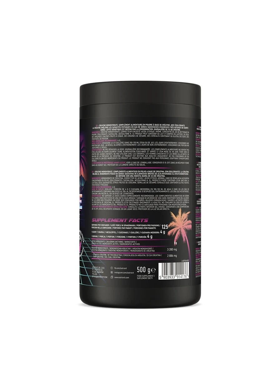 Креатин Creatine Monohydrate, 500 грамм Miami Vibes Ostrovit (378792694)