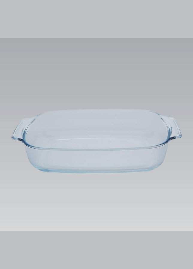 Форма для запекания стеклянная прямоугольная MR-5220, 2 л, стеклянный противень Maestro (334004467)