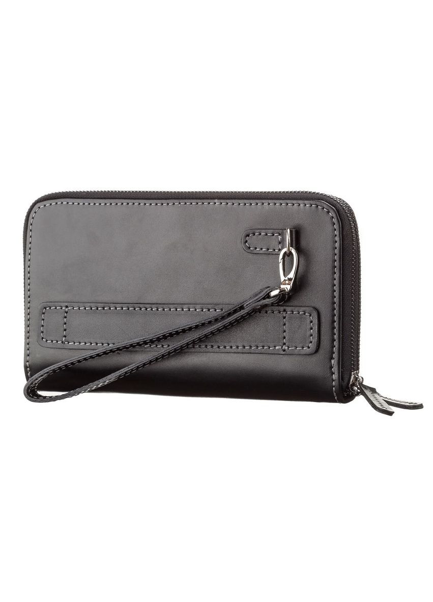 Чоловічий клатч для документів із натуральної шкіри на зап'ястя чорний (sku_11082) No Brand (329901815)