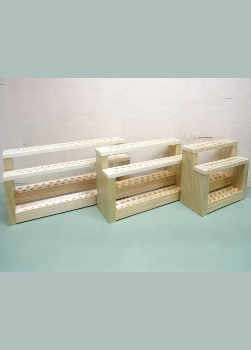 Органайзер для пензлів з дерева Портинат 46 бланже (КСТ-460101) No Brand (328912279)