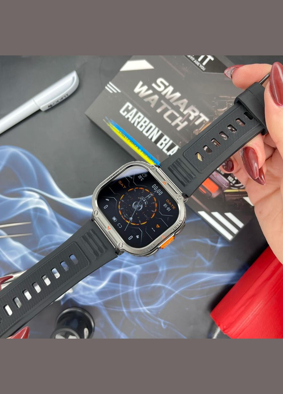 Умные часы Carbon Blade Black электронный спортивный Modfit (341675465)