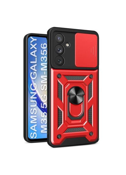 Чехол для мобильного телефона (711544) BeCover Military Samsung Galaxy M35 5G SM-M356 Red (357237715)