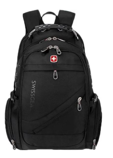 Рюкзак міський 33л з дощовиком SwissGear Wenger 8810 Чорний Head No Brand (300466627)