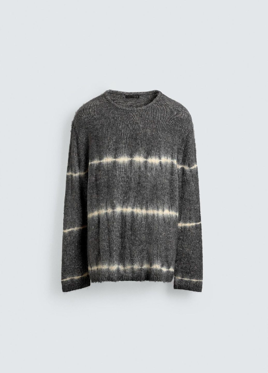 Комбинированный зимний свитер Zara