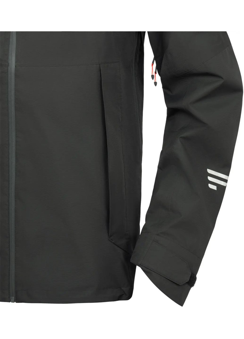 Сіра демісезонна куртка varuna packable jacket 10k/10k gray Favorite