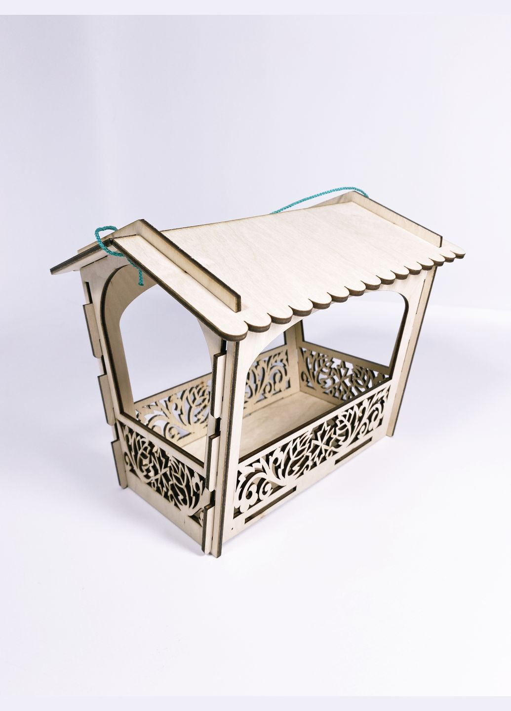 Уличная кормушка для птиц подвесная LH-3082, 14х21х18 см Golden Cage (339251309)