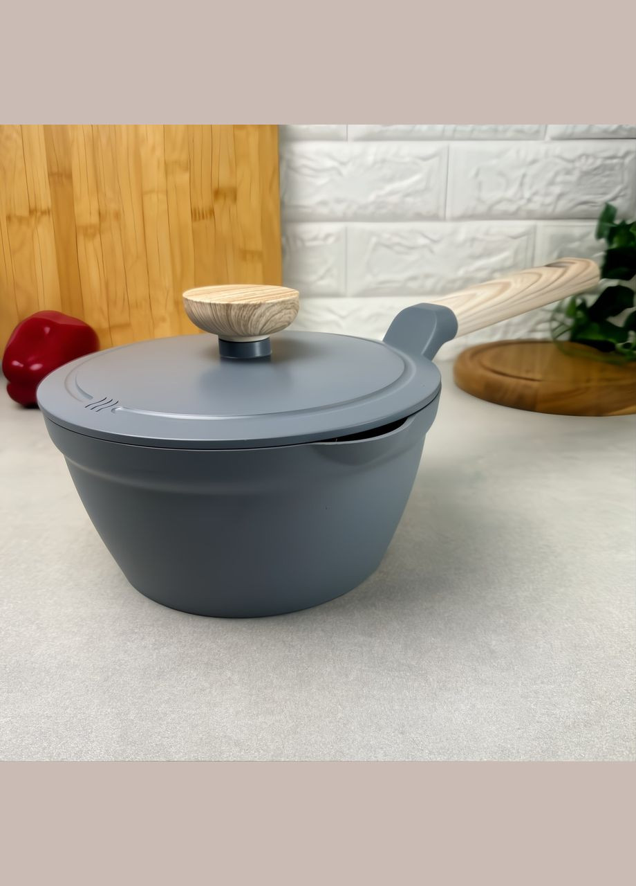 Ковш с крышкой 1.9 л Алюминий для всех типов плит Panna Pepper (303209980)