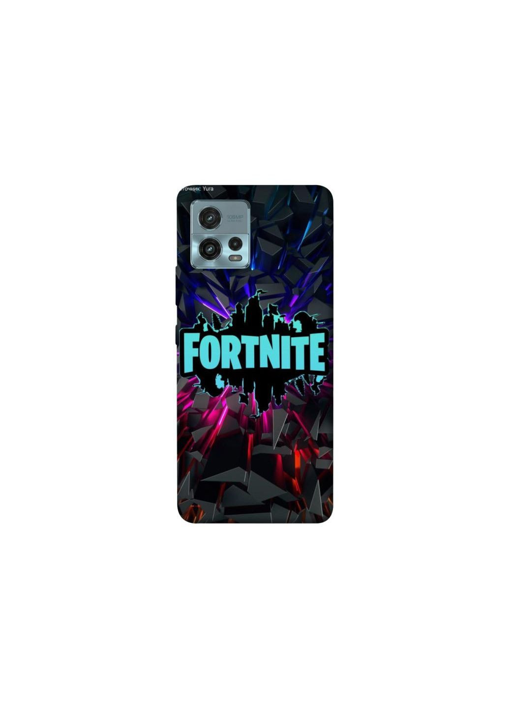 Чехол на Motorola Moto G72 Fortnite logo ver.2 Frontalka (357280008)