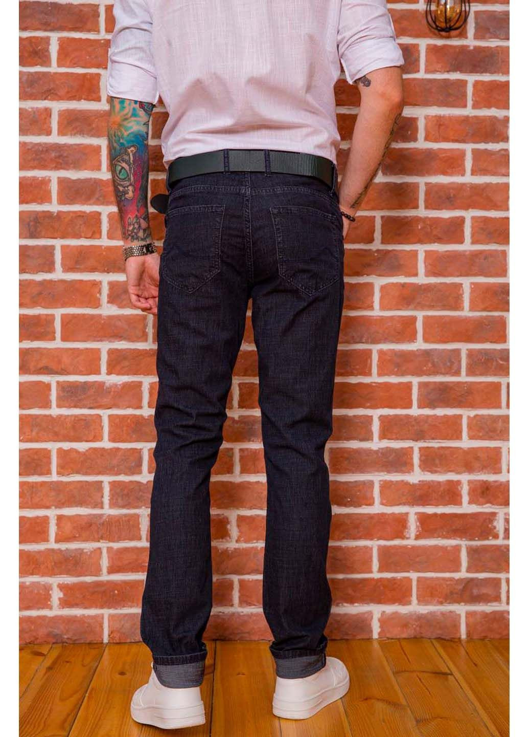 Черные демисезонные прямые джинсы RELUCKY