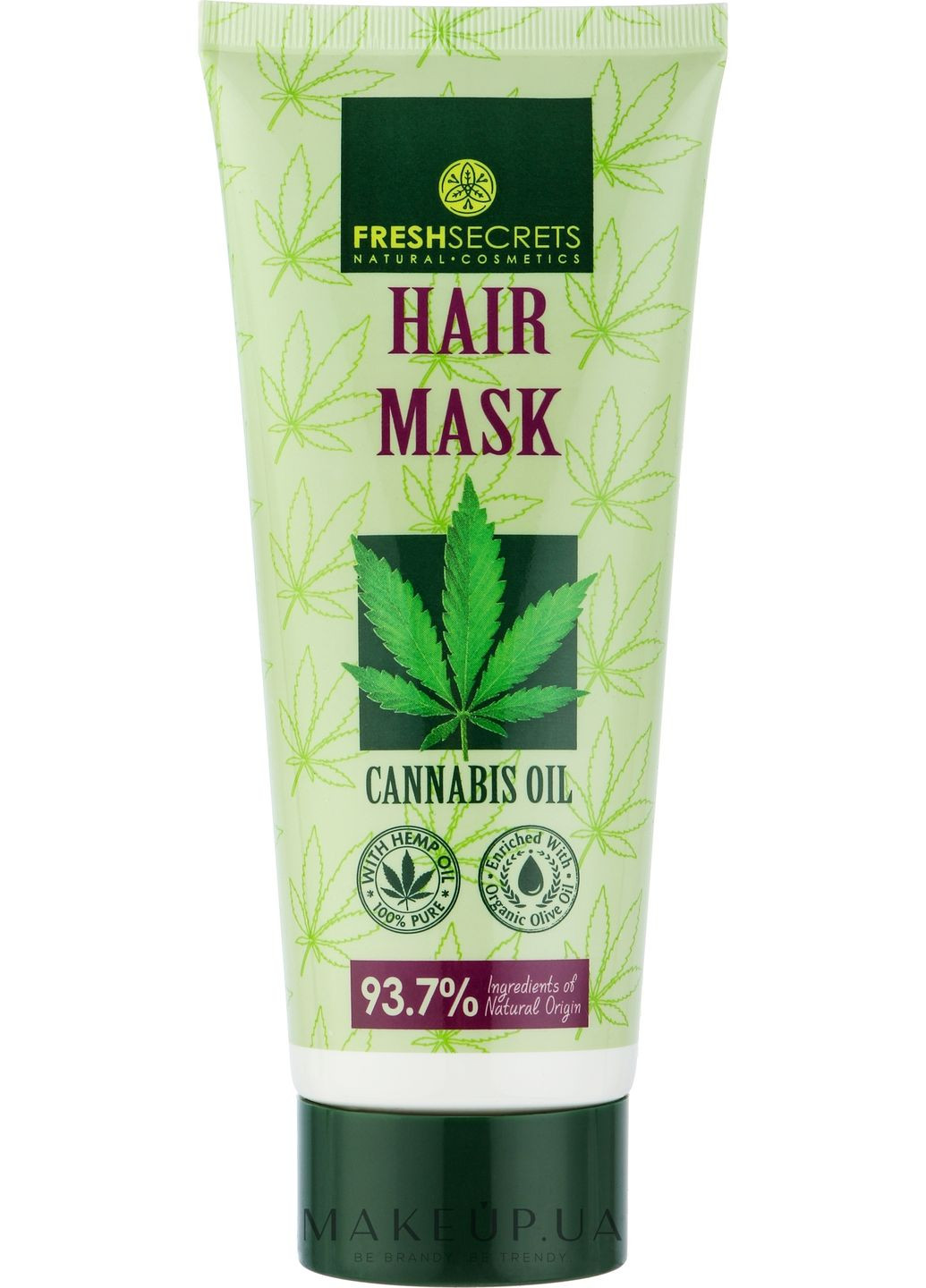 Маска для волосся з коноплями Fresh Secrets Hair Mask 200ml (1212504-31099459) Madis (368615993)