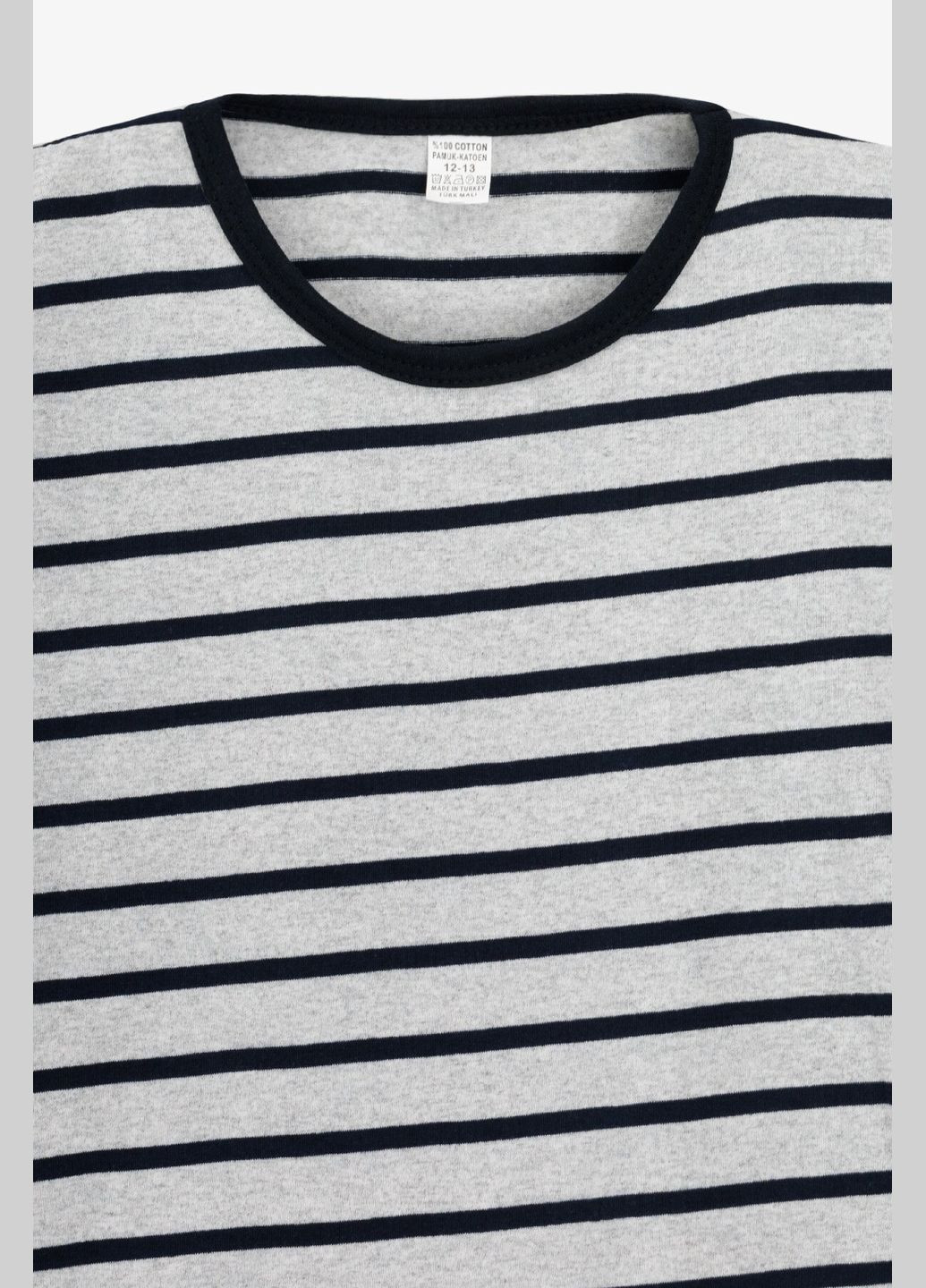 Серая пижама для мальчика п249 116 см серый shop (2000991029118) Dalmina