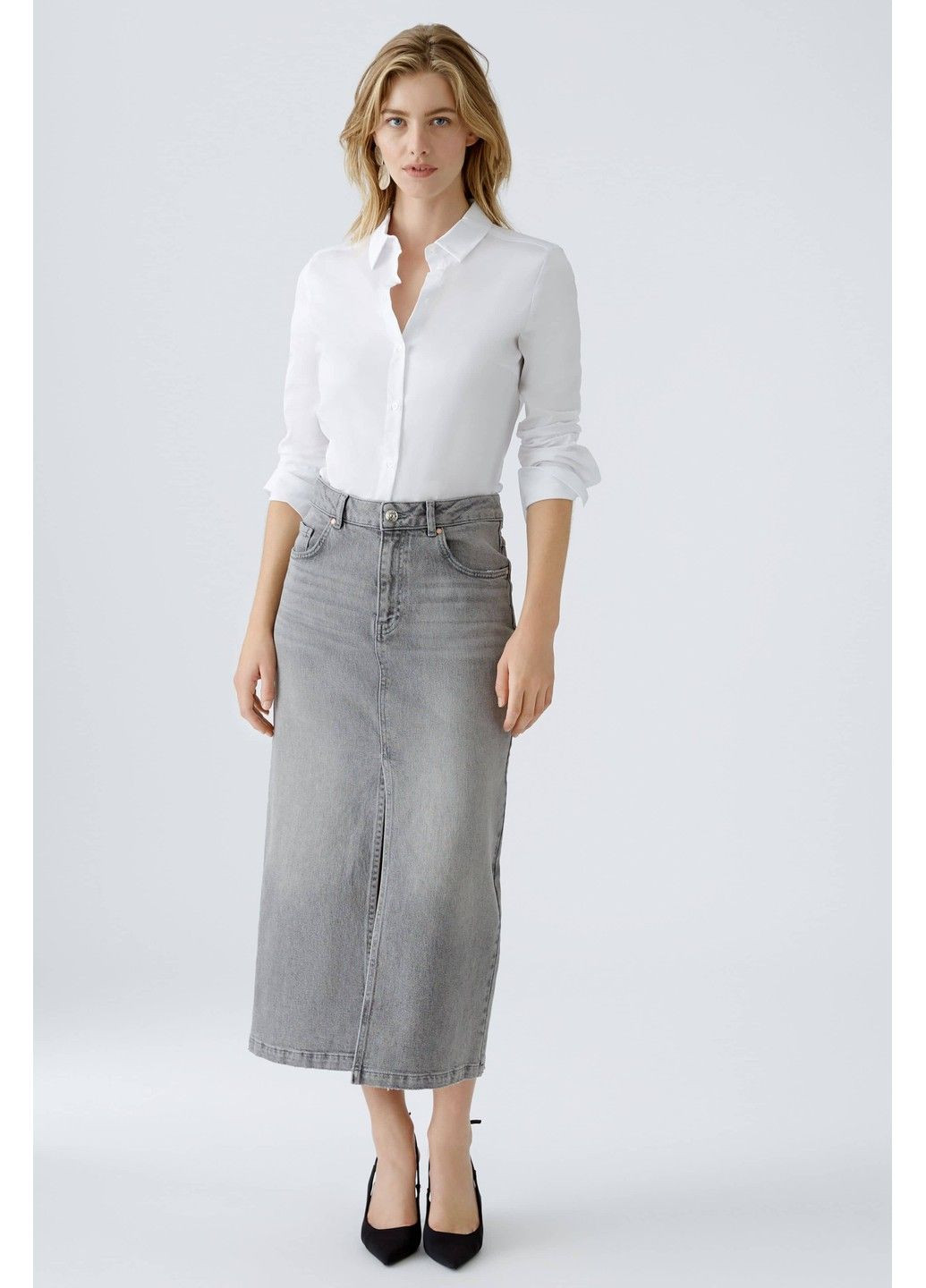 Жіноча сорочка Біла Oui (301506012)