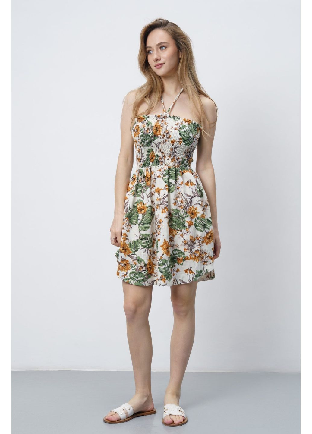 Комбінована сарафан 1301042502al принт Alvo