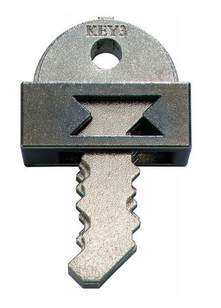 Головоломка металлическая для взрослых Key III 6 уровень Huzzle (316323723)