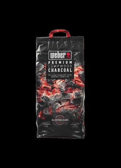 Вугілля деревний 5 кг 17825 Weber (326804029)