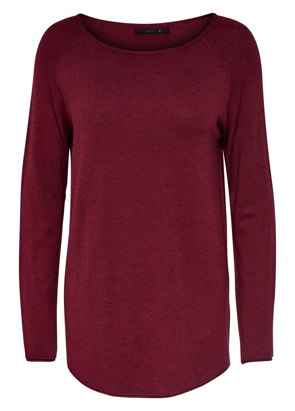 Лонгслів,бордовий, Only (360723784)