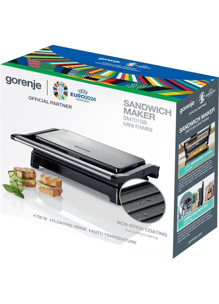 Гриль SM701SB Silver (743444) Gorenje (325402531)