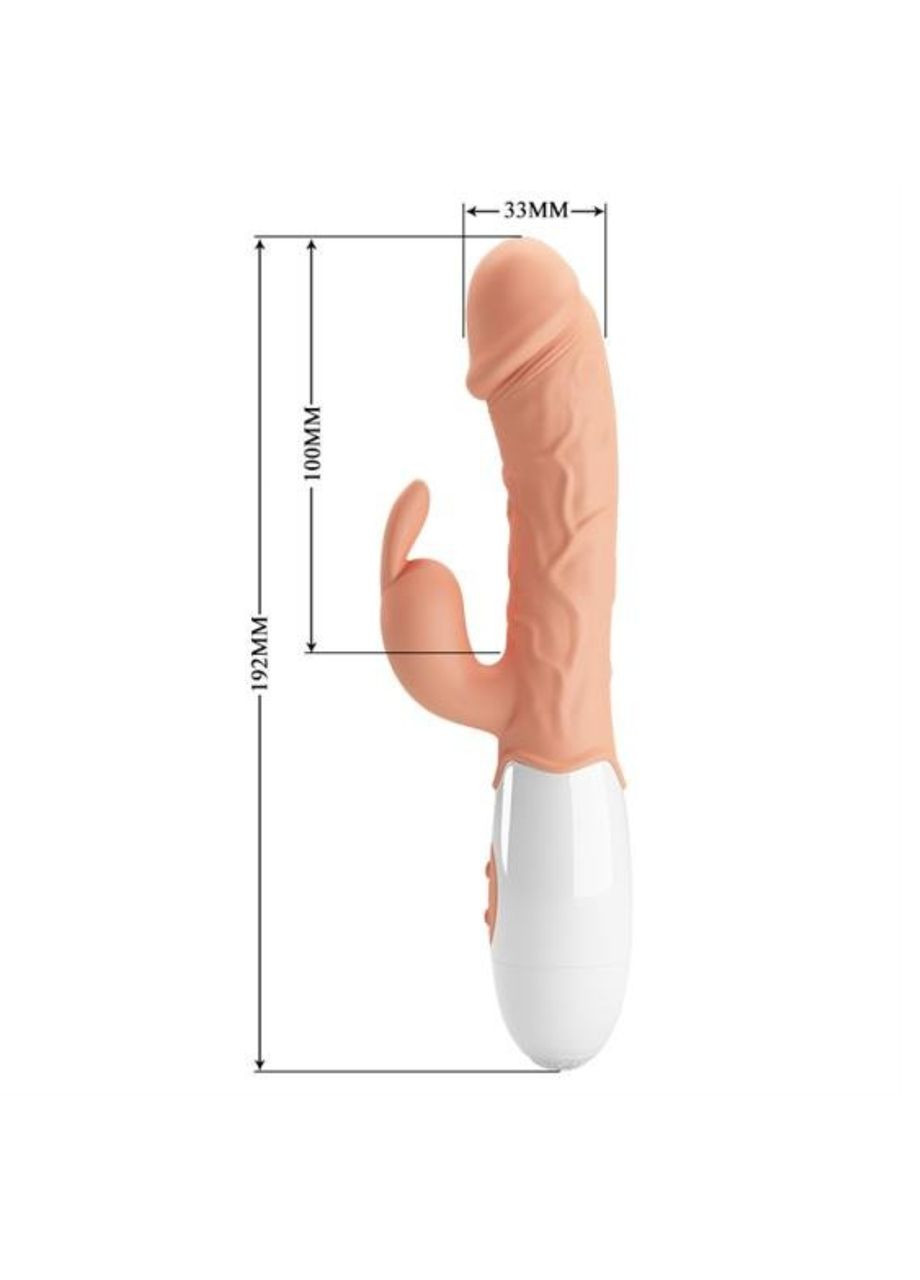 Вібратор із кліторальним стимулятором Pretty Love "Easter Bunny" LyBaile (301510009)