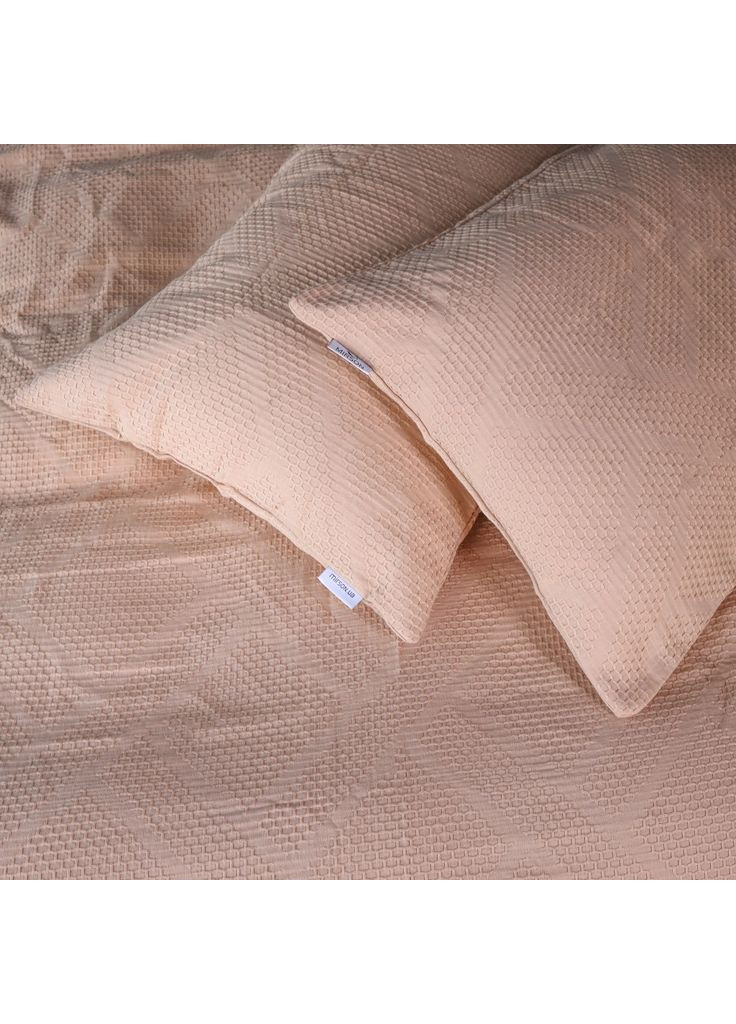 Постельное белье №20-01 Waffle Bej 2 x 143x210 (m503038) Mirson 20-01 Waffle Bej 2 x 143x210 сімейний (369020305)