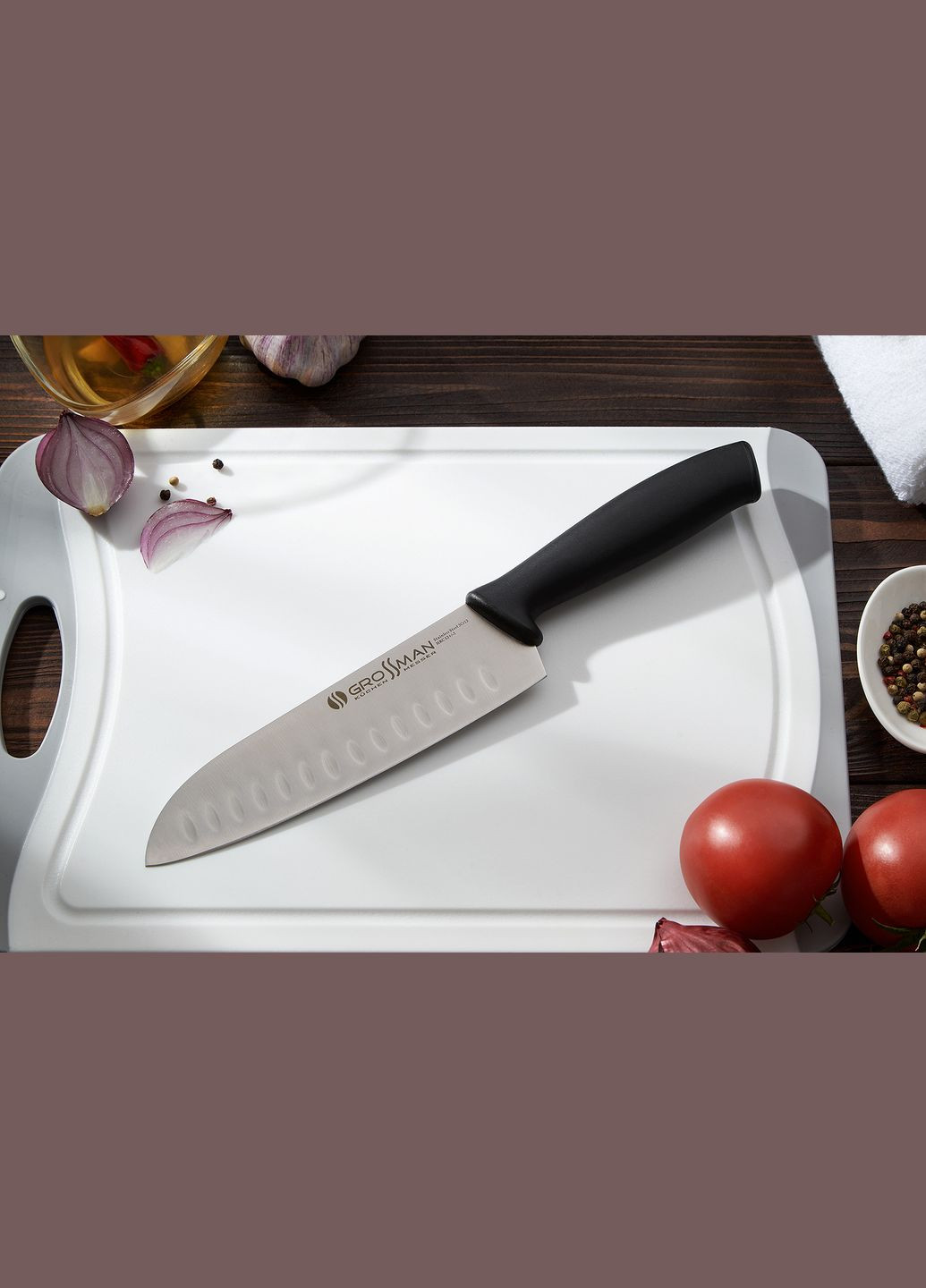 Нож кухонный сантоку, 003 ML Grossman (341286573)