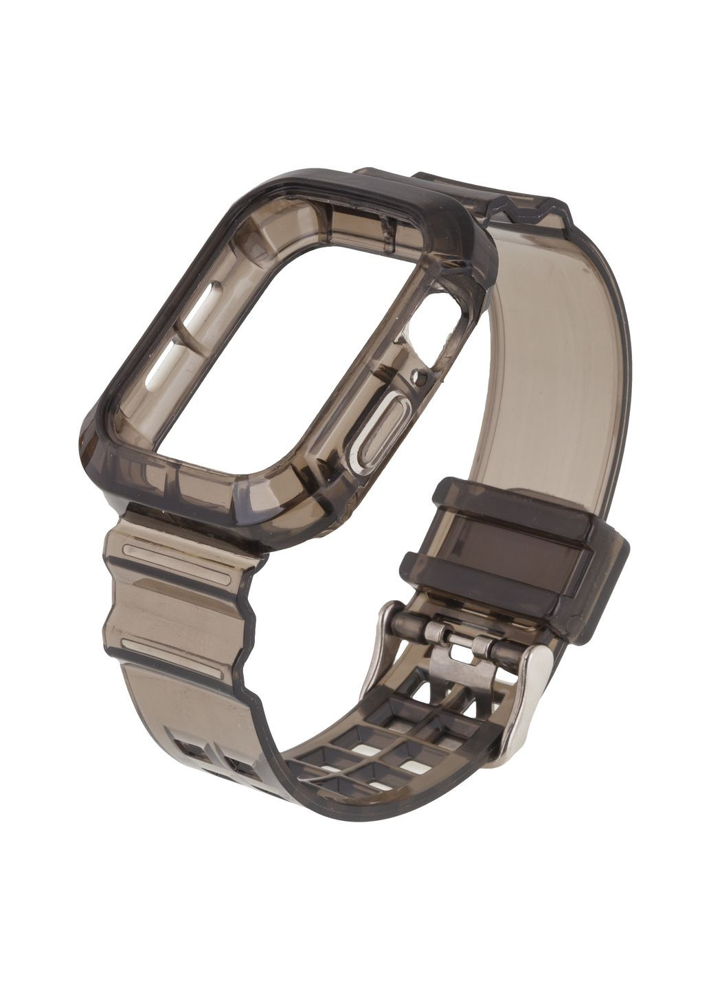 Ремешок для Apple Watch Band Color Transparent + Protect Case 40/41 mm Цвет Grey Neon Apple Watch Series 3 38mm,Apple Watch Series (1-8) 38/40/41mm (339100104)