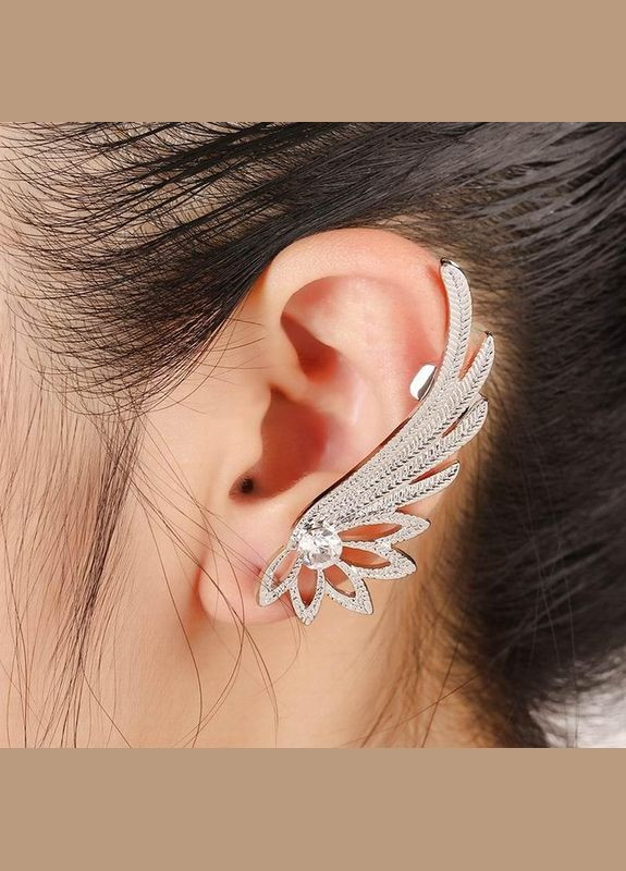 Серьга каффа крыло Сия Fashion Jewelry (336950492)