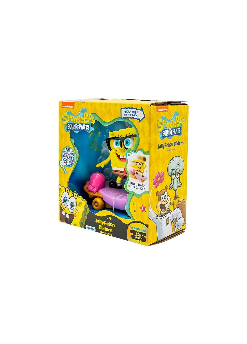 Губка Боб Квадратні Штани: фігурка ковзача-медузолова Губки Боба Funrise (368834662)