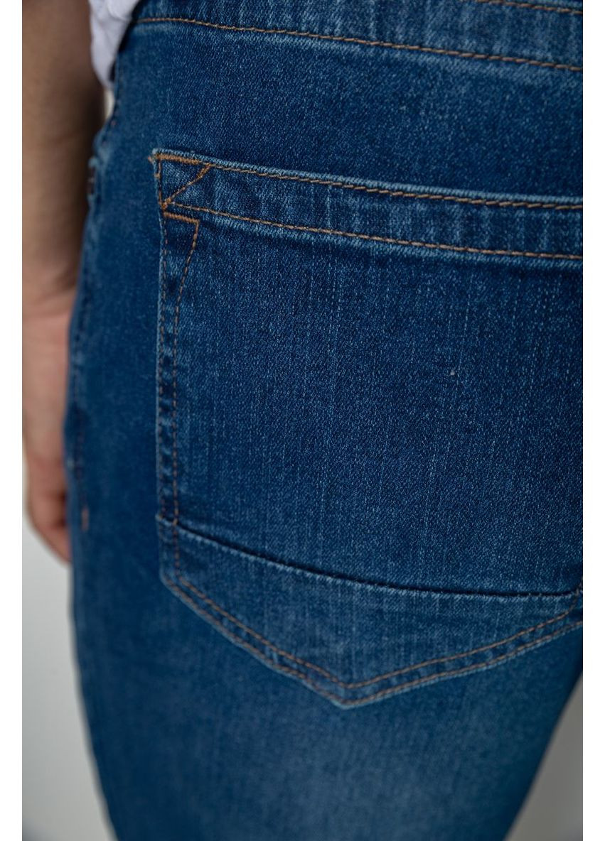 Синие демисезонные прямые джинсы мужские однотонные, 247r1087 Ager