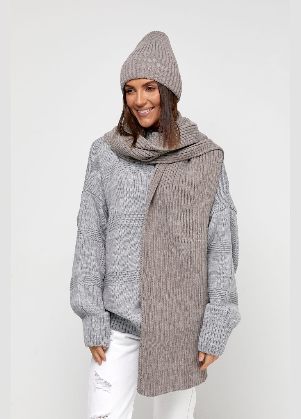 Комплект шапка та шарф (-komplekt-shapka-i-sharf-251) MarSe (334892931)