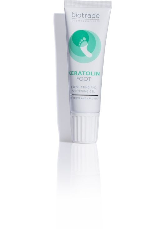 Гель против мозолів, натоптишів і бородавок Keratolin Foot Gel 15ml (433323-22028) Biotrade (368608238)