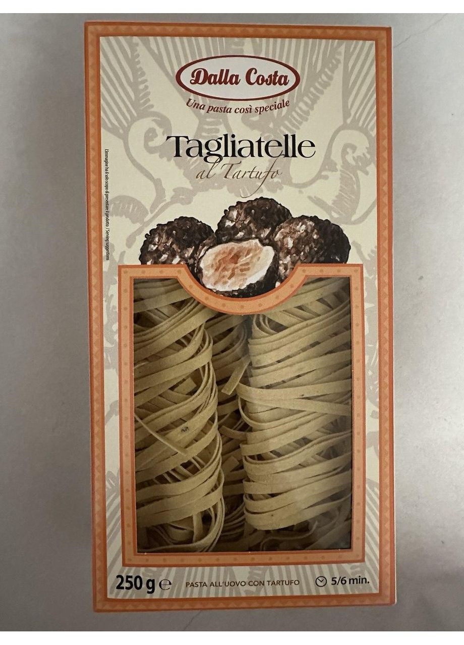 Макароны Tagliatelle al Tartufo с трюфелем 250 г Dalla Costa (349810750)