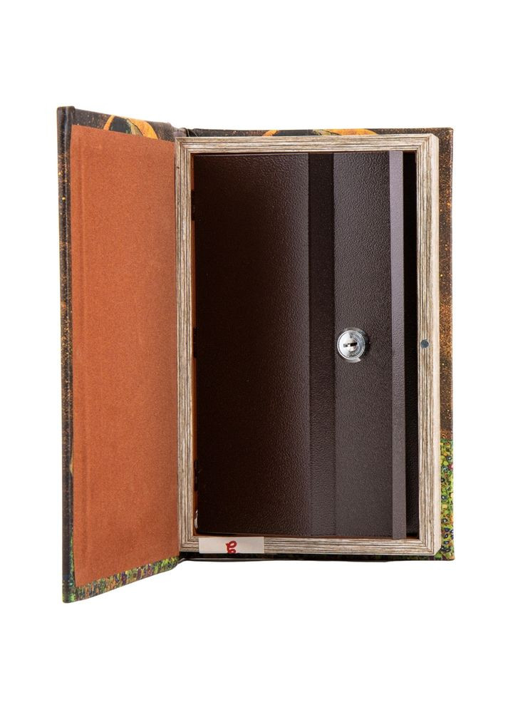 Книгасейф металлическая с двумя ключами Картина Густава Климпта Поцелуй 26х17х5 см 10001-033 Lefard (299387588)