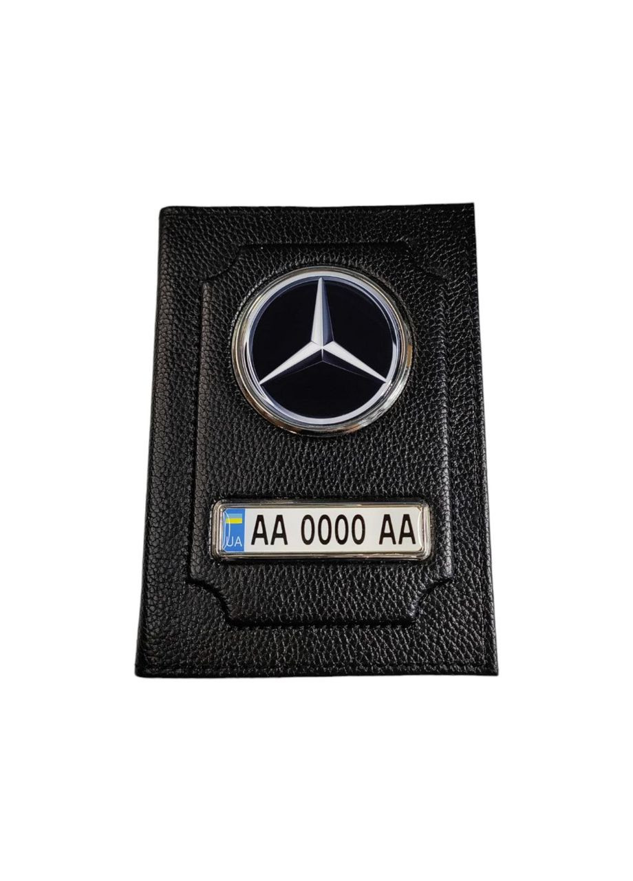Обкладинка для автодокументів Mercedes з натуральної шкіри Mercedes-Benz (331017514)
