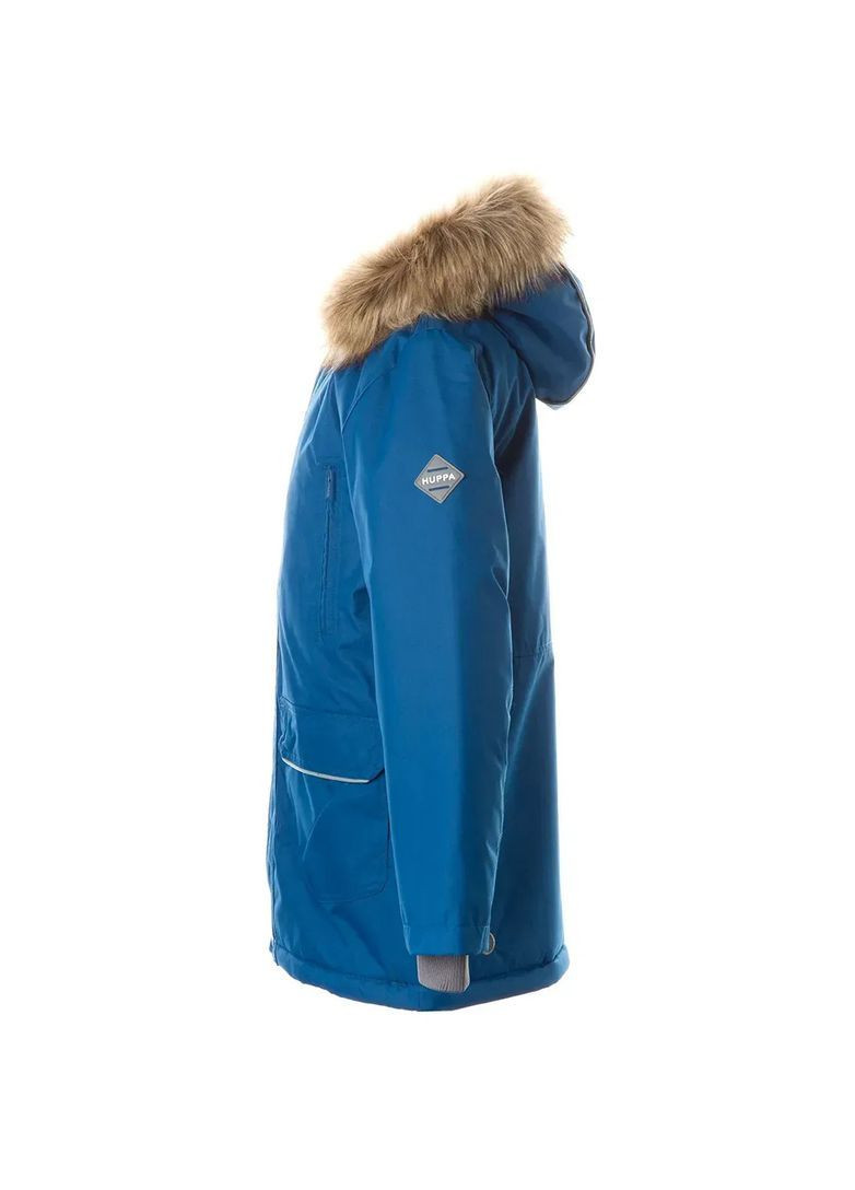 Бирюзовая куртка-парка зимняя vesper 4, р.116, бирюзовый () Huppa 12370430-80066-116