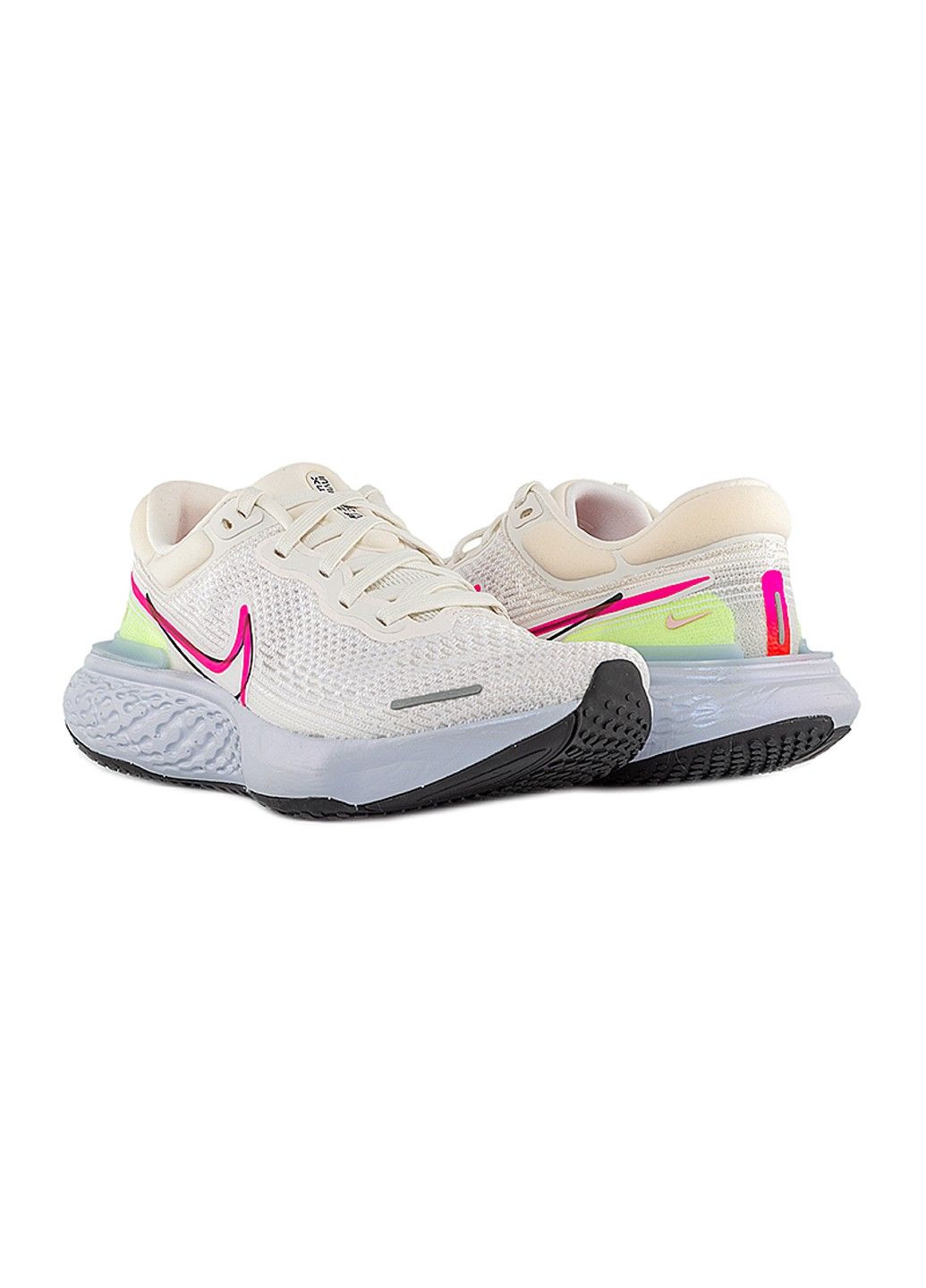 Белые демисезонные кроссовки zoomx invincible run fk Nike