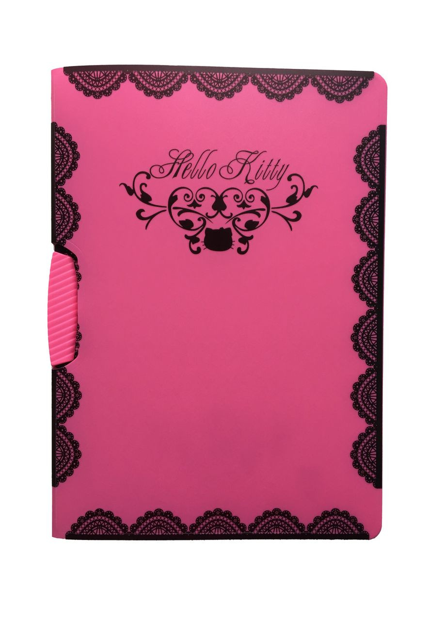 Папка с поворотным прижимом А4 1433A Hello Kitty розовая Axent (280927834)
