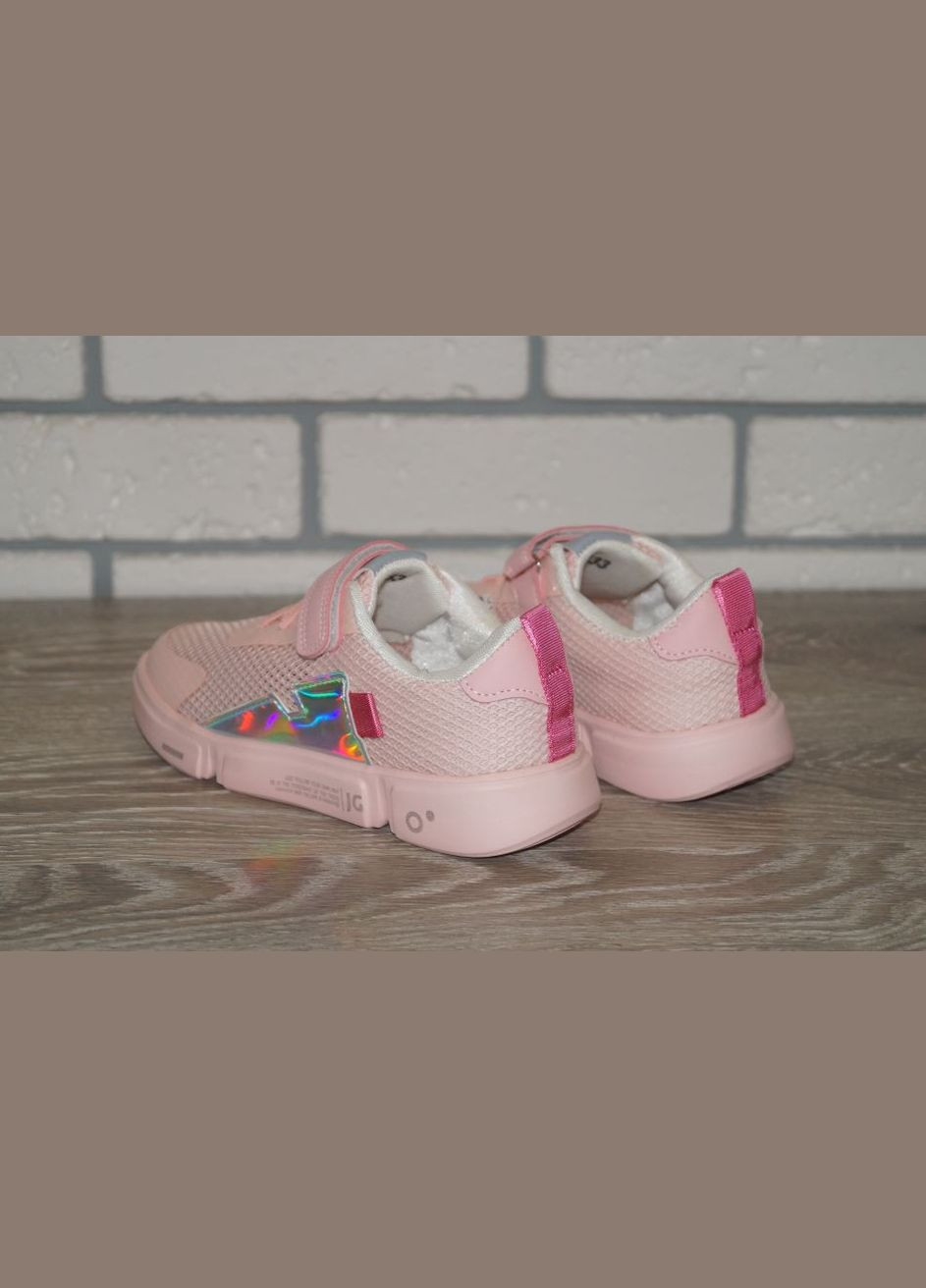 Рожеві осінні кросівки для дівчинки рожеві Jong Golf