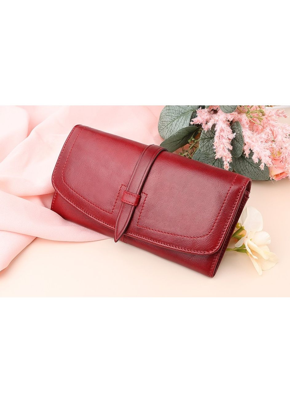 Кошелек женский кожаный Клатч Me BP-910-Red (362000602)