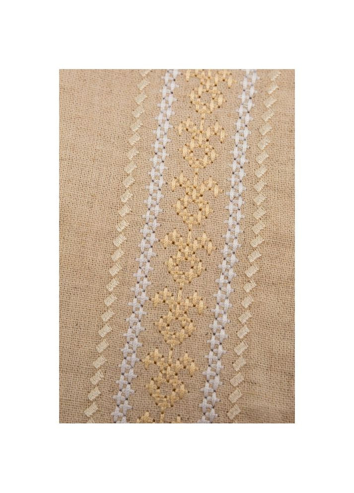 Бежева вишиванка з льону для хлопчиків Trendy Tot льон (370972662)