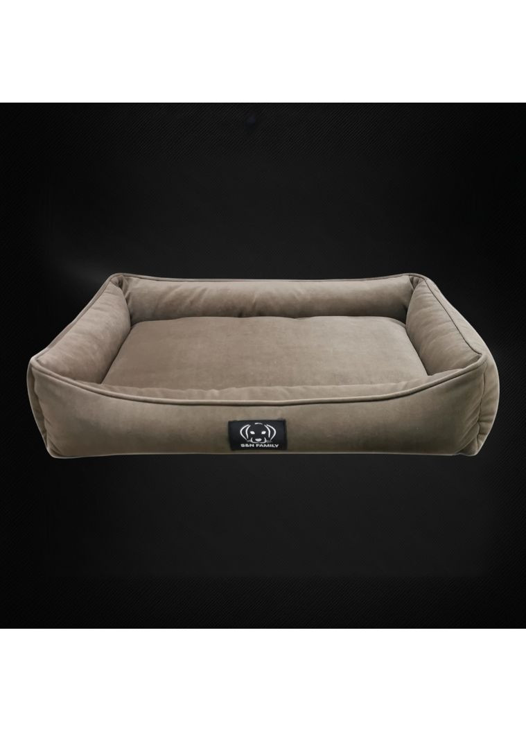 Лежанка 60х50х14см из текстиля для маленьких собак и котов "Bark" ( ) S&N Family (361204630)