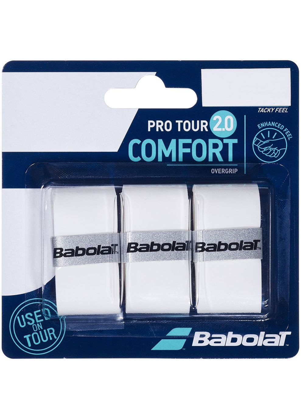 Обмотка Pro Tour 2.0 X 3 White Babolat (282318200)