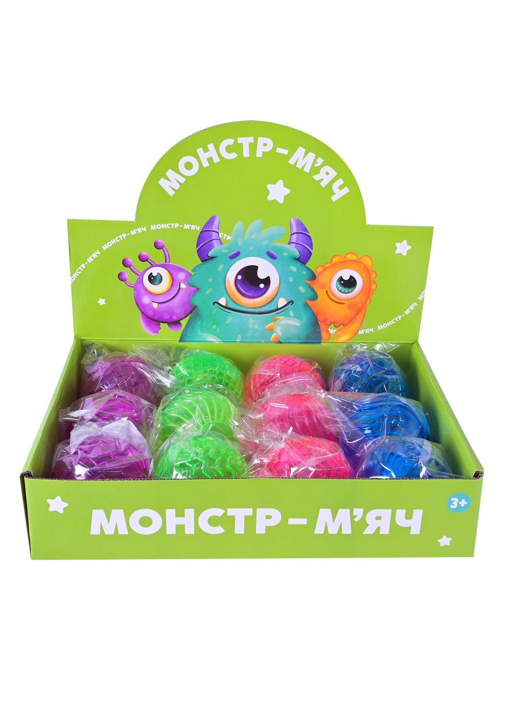 Дитячий світиться м'яч-попригунчик 6.5 см в асортименті - No Brand PR2516 (371924782)