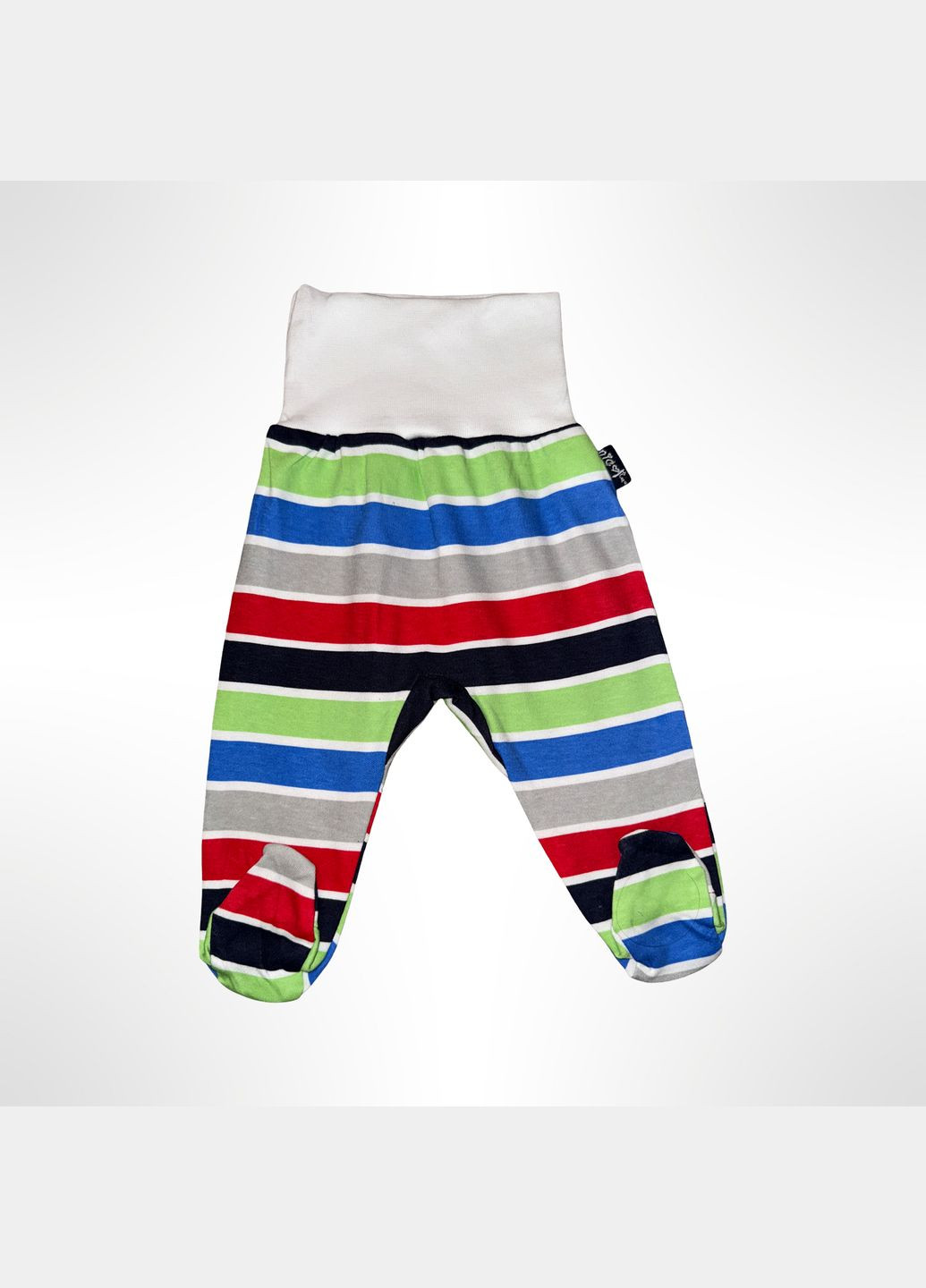 Nicol ползунки хлопковые для мальчика 56-74 см разноцветные (1038) полоска комбинированный повседневный хлопок производство - Польша